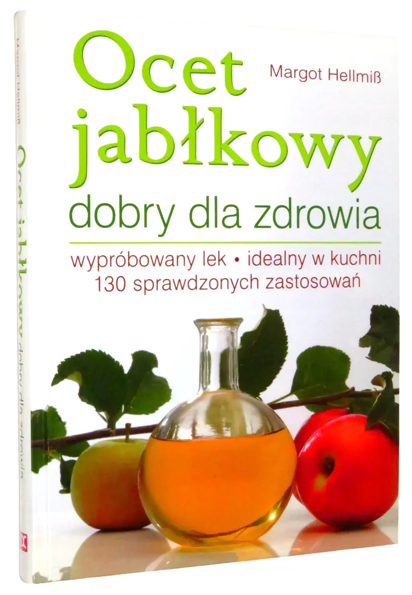 Książka - Ocet Jabłkowy Dobry dla Zdrowia