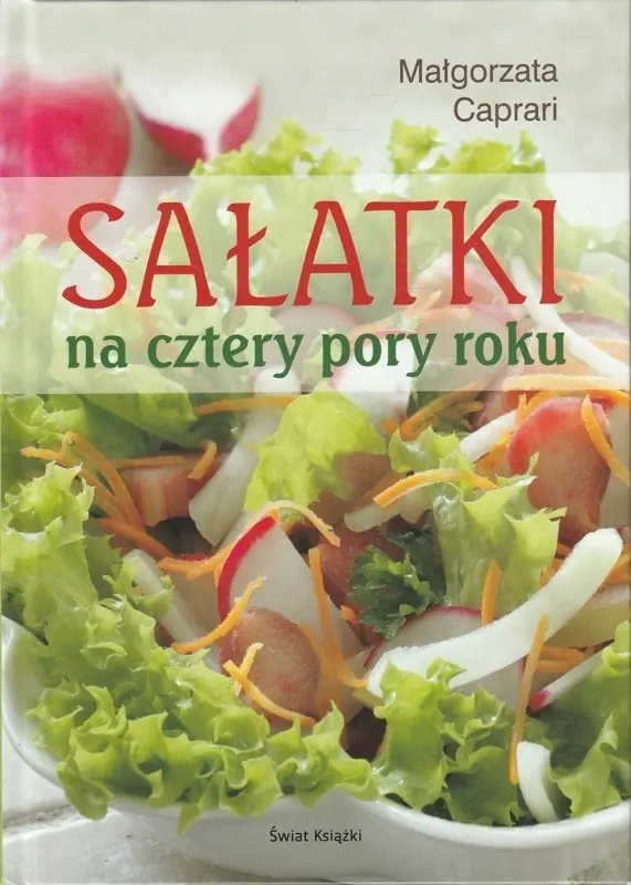 Książka - Sałatki na cztery pory roku