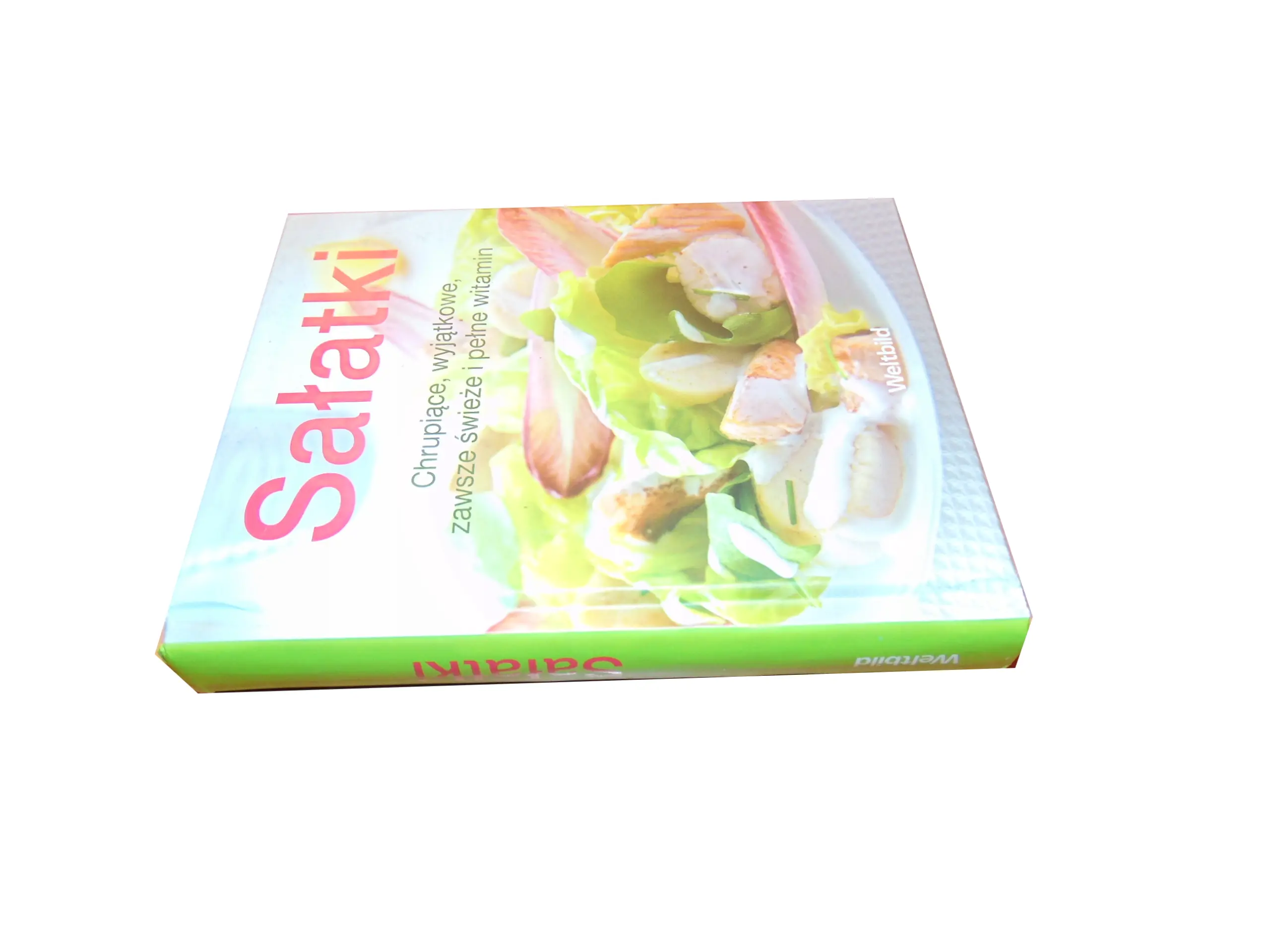 Książka - Sałatki Chrupiące, wyjątkowe, zawsze świeże i pełne witamin