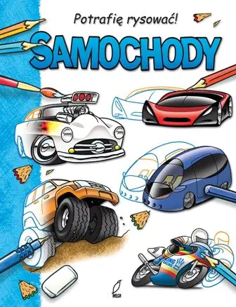 Książka - Samochody Potrafię rysować