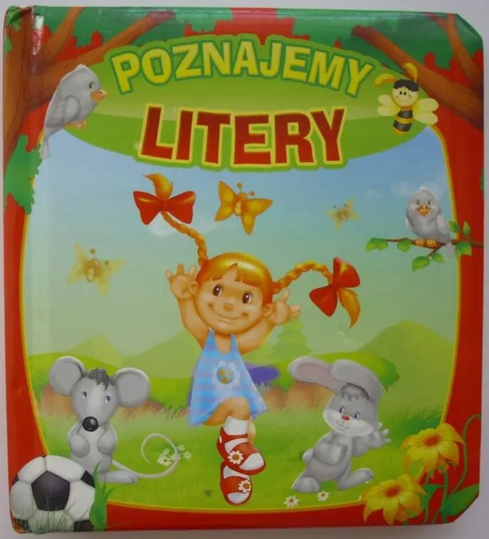 Książka - Poznajemy litery