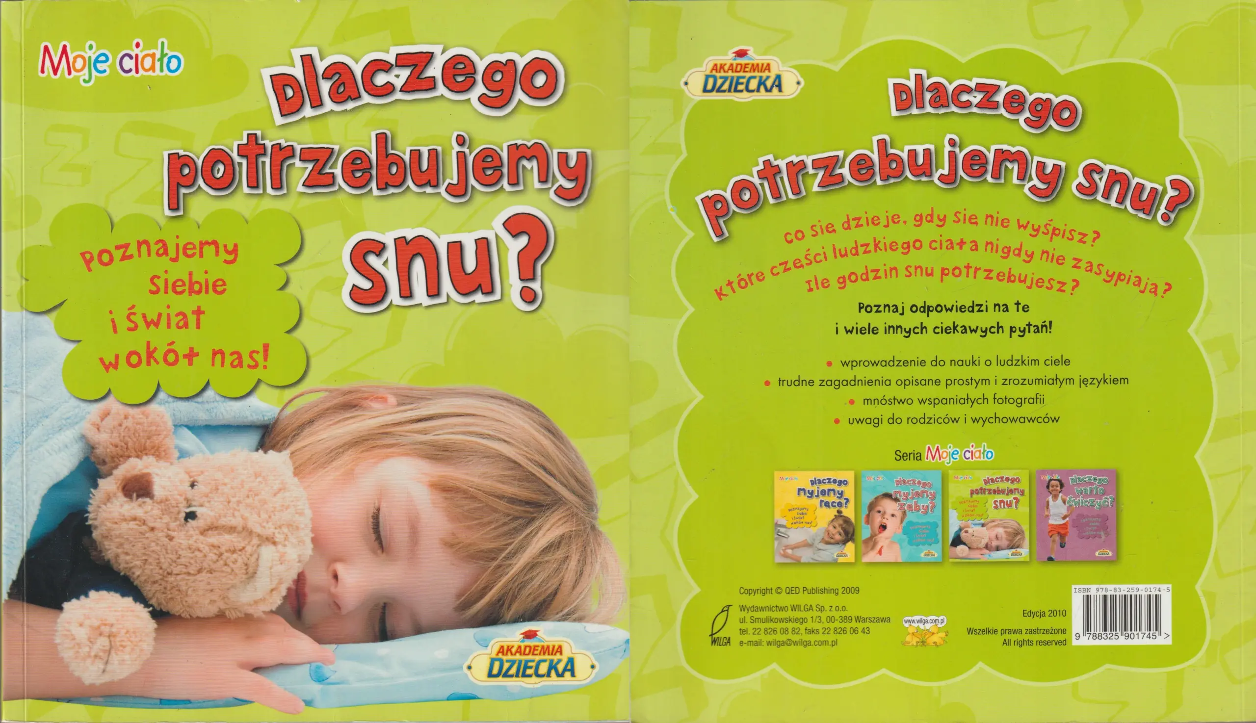 Książka - Dlaczego potrzebujemy snu?