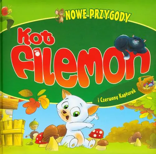 Książka - Kot Filemon i Czerwony Kapturek