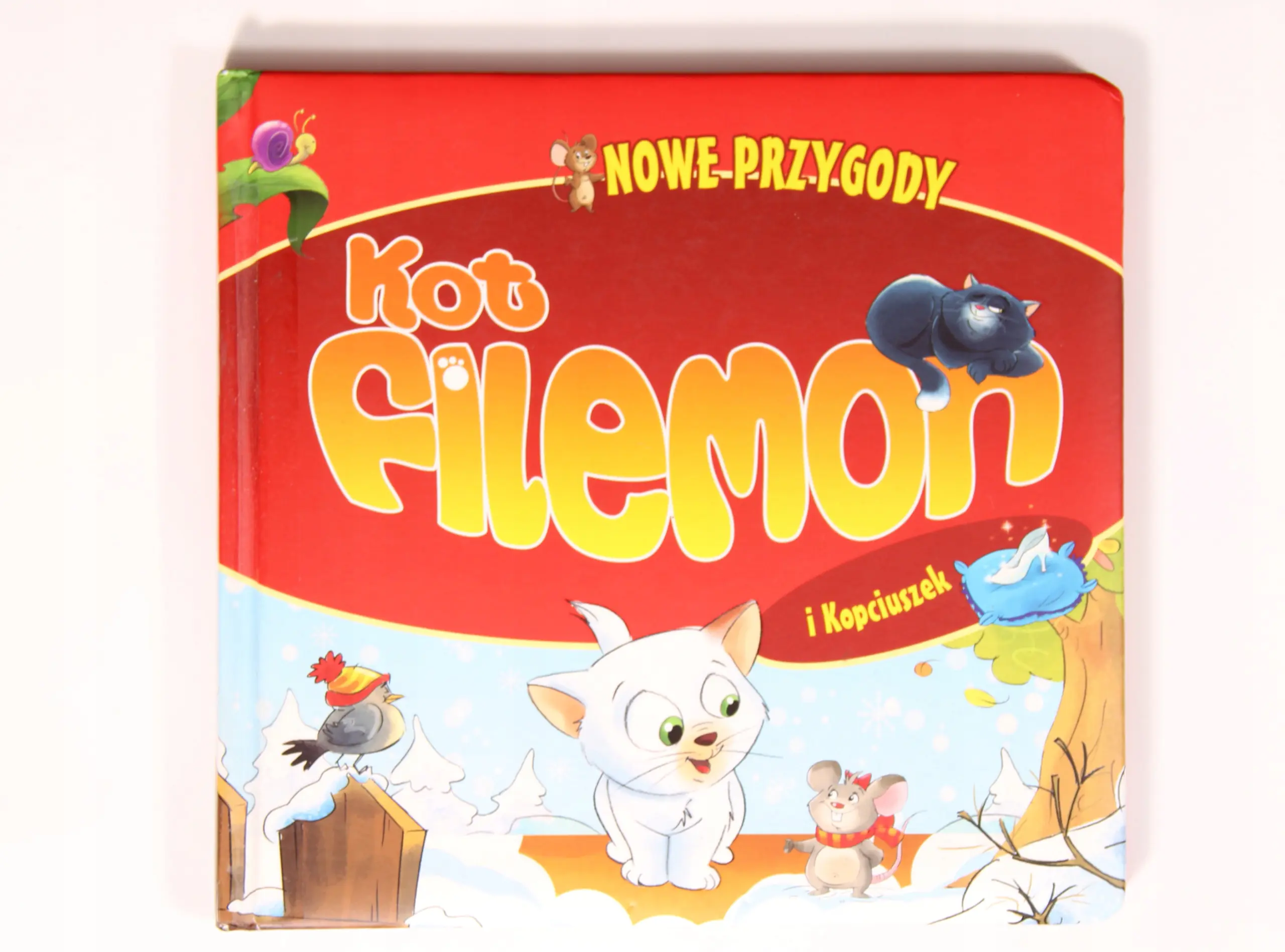 Książka - Kot Filemon i Kopciuszek. Przygody Kota Filemona