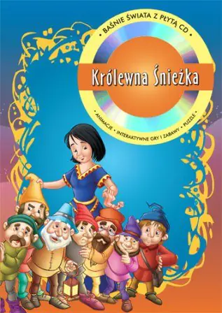 Książka - Królewna Śnieżka z płytą CD Wilga