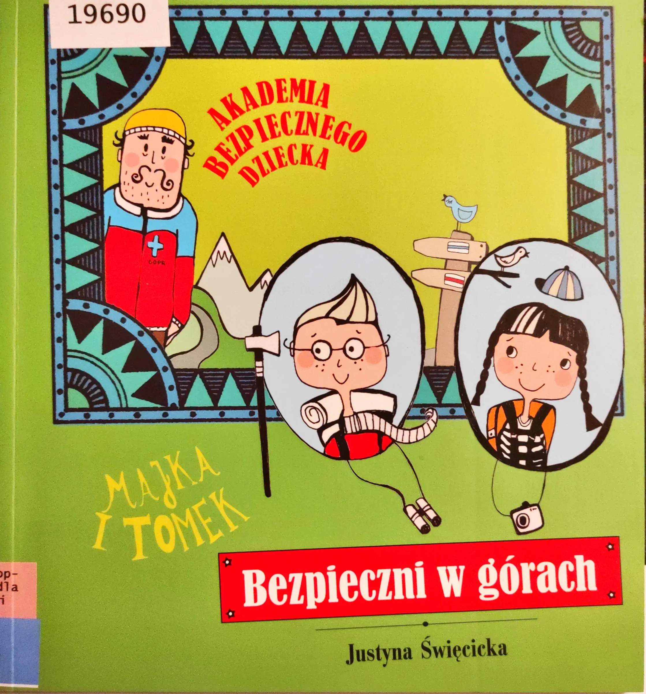 Książka - Bezpieczni w górach Akademia bezpiecznego dziecka