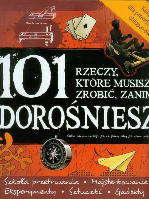 Książka - 101 rzeczy które musisz zrobić zanim dorośniesz