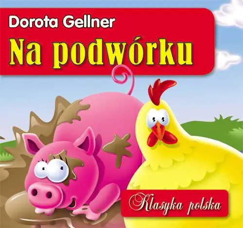 Książka - Na podwórku - Dorota Gellner - 