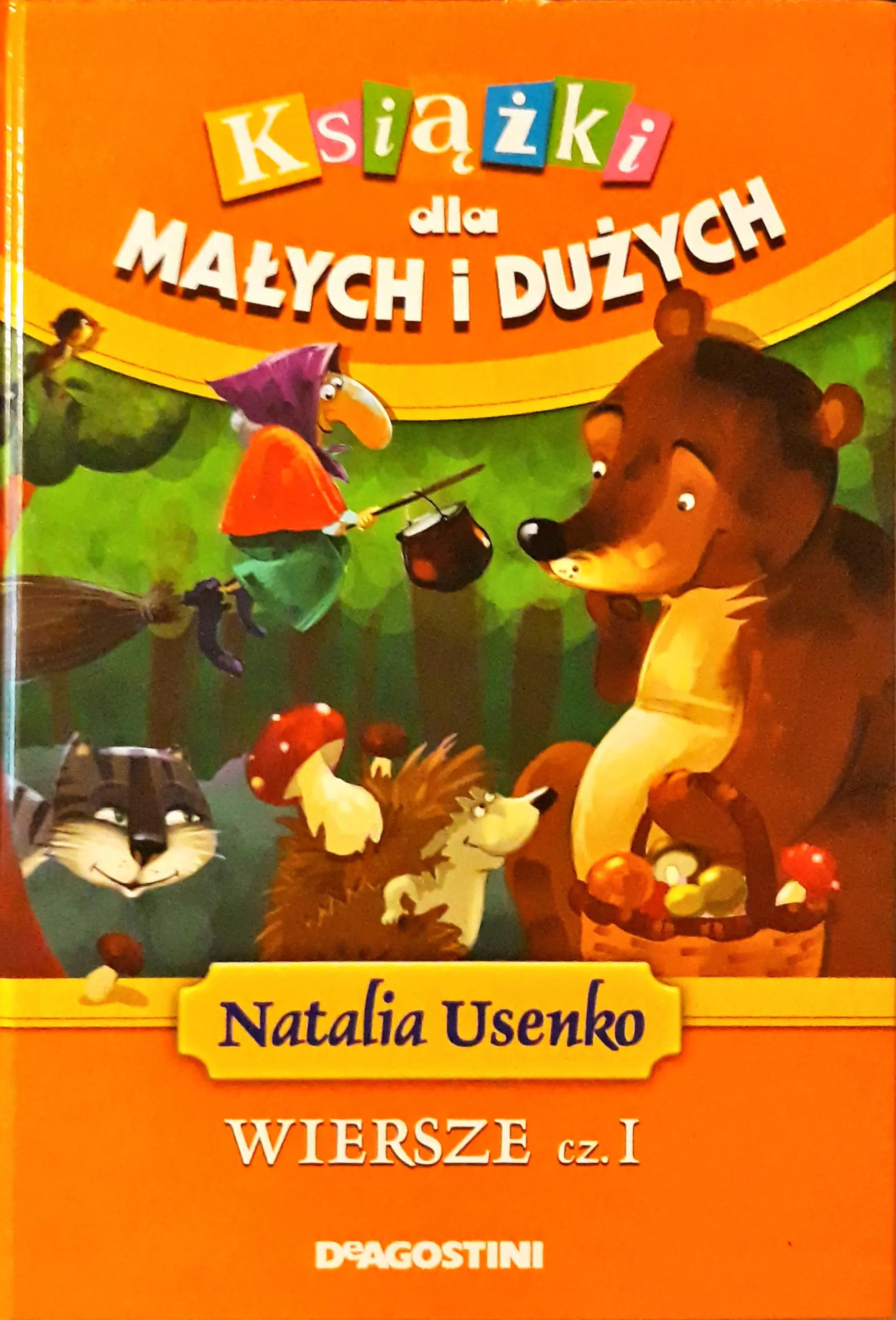 Książka - Książki dla małych i duzych wiersze cz. 1 -
