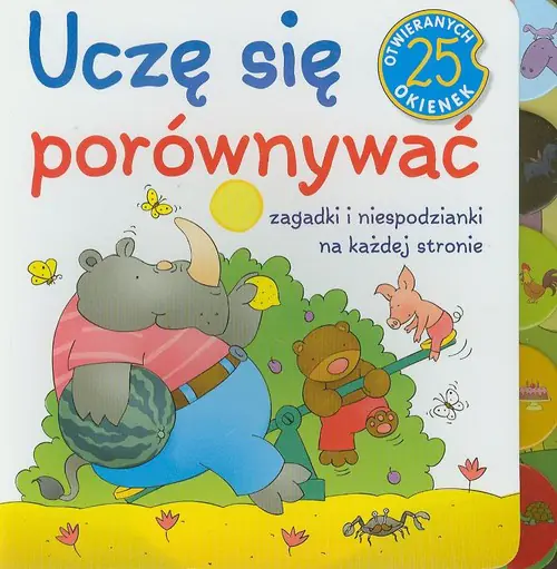 Książka - Uczę się porównywać.. 25 okienek