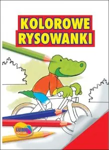 Książka - Kolorowe rysowanki. Lubię rysować