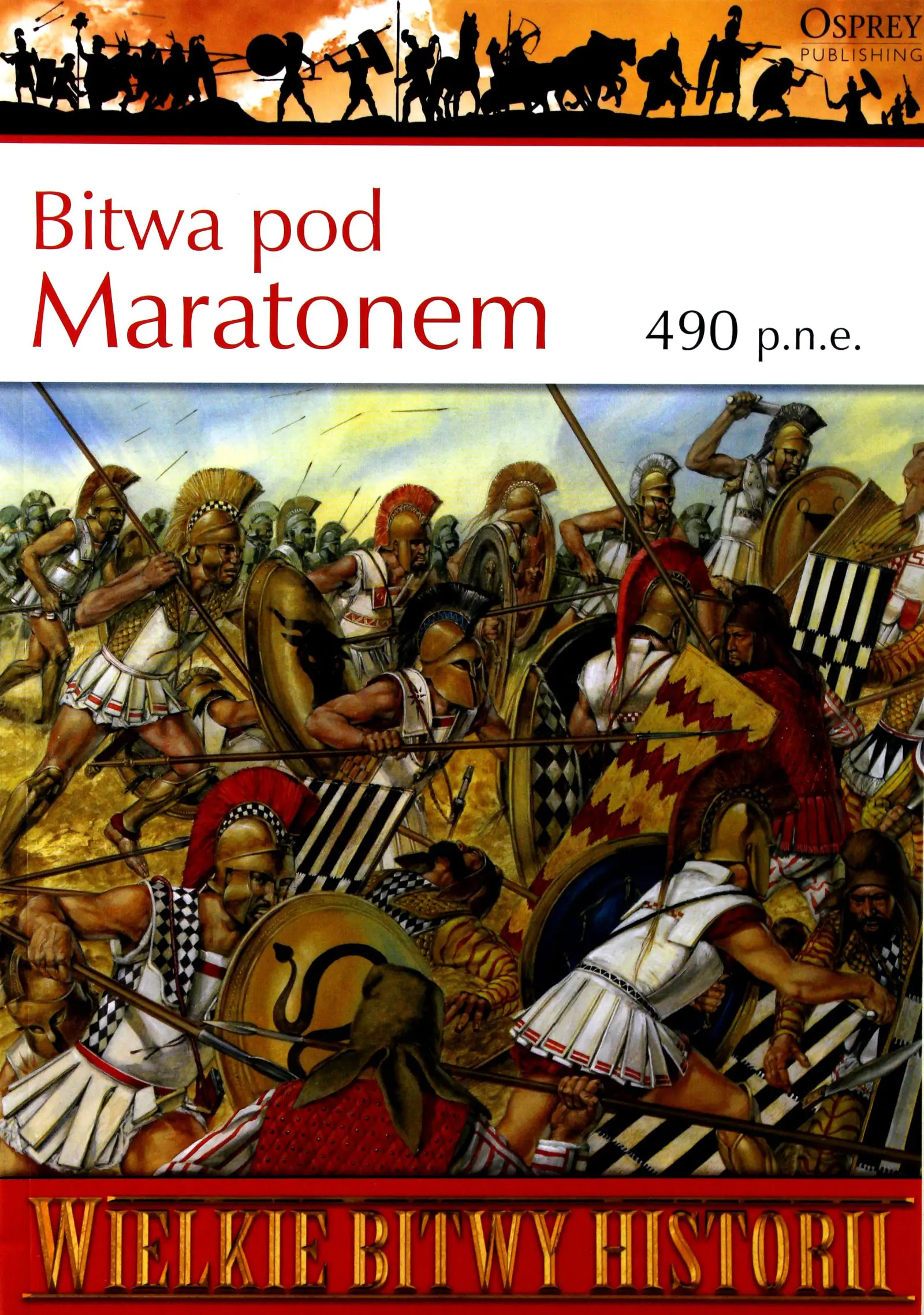 Książka - Bitwa pod Maratonem 490 p.n.e. Wielkie bitwy historii + DVD
