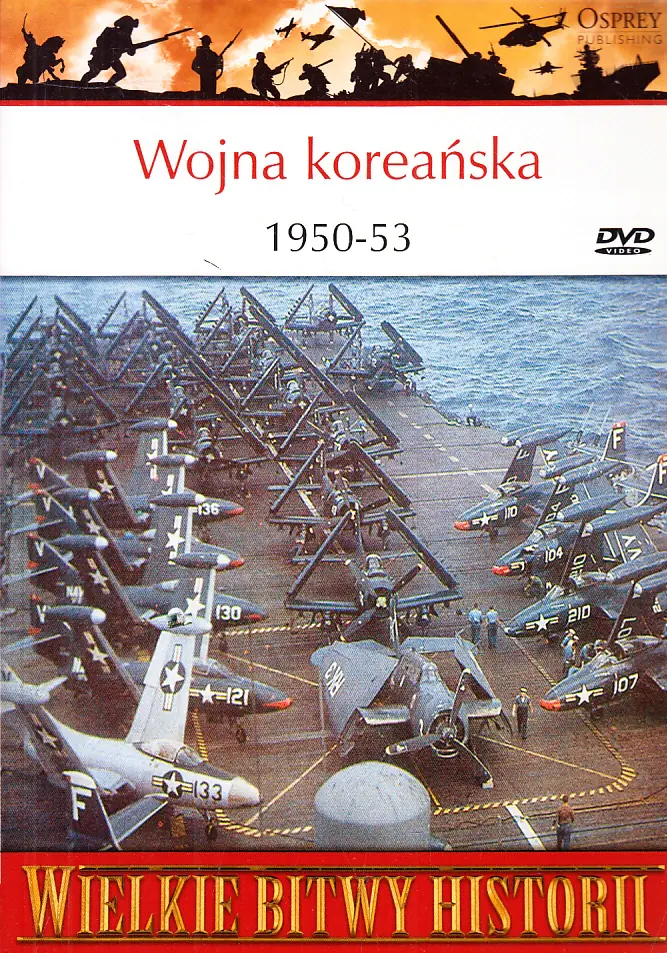Książka - Wielkie Bitwy Historii. Wojna koreańska 1950-53   DVD