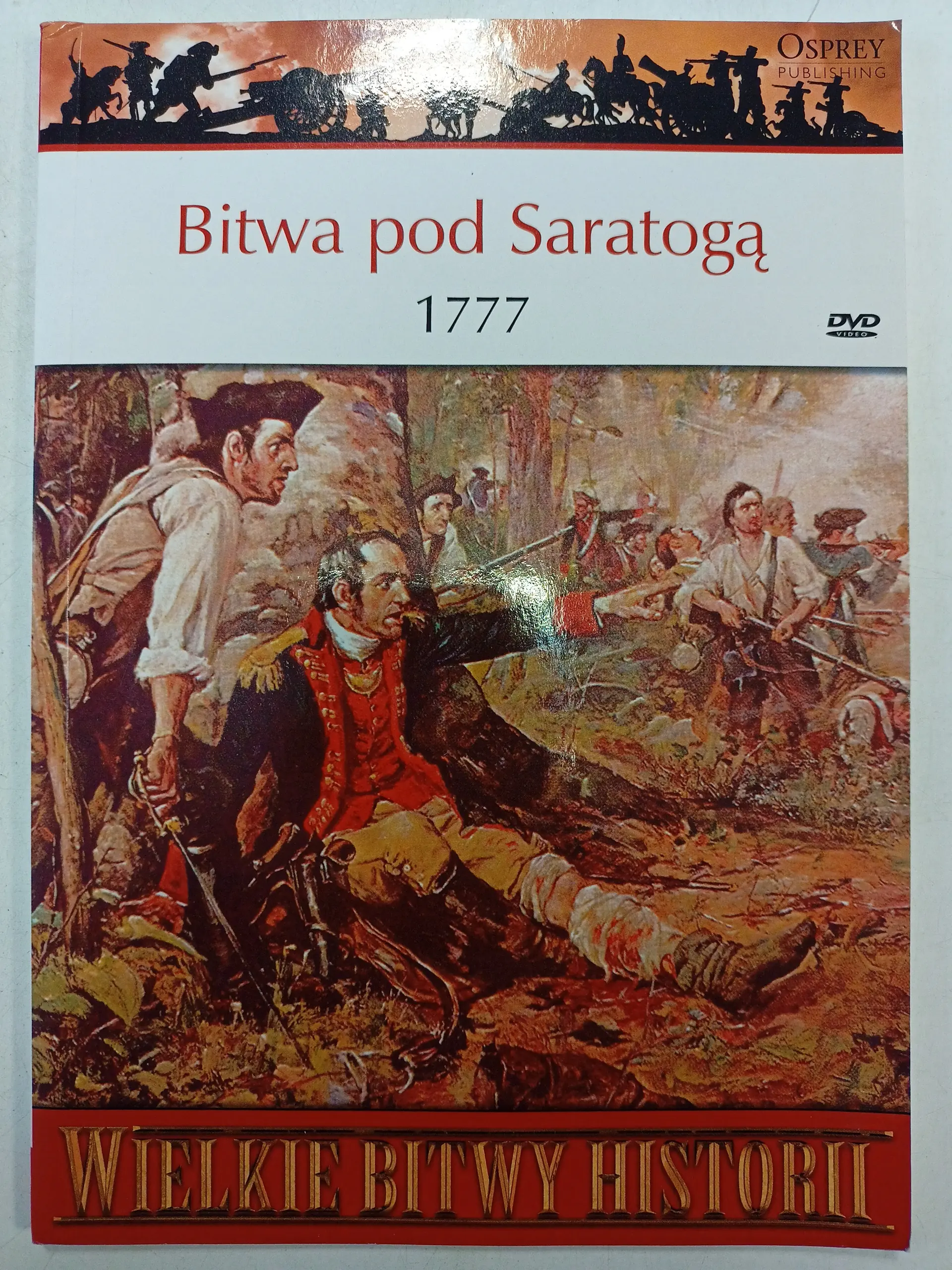Książka - Wielkie Bitwy Historii. Bitwa pod Saratogą 1777