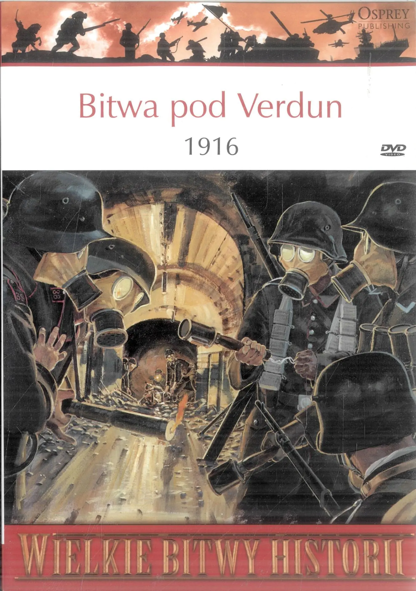 Książka - Wielkie bitwy historii. Bitwa pod Verdun 1916 r.   DVD - Praca zbiorowa - 
