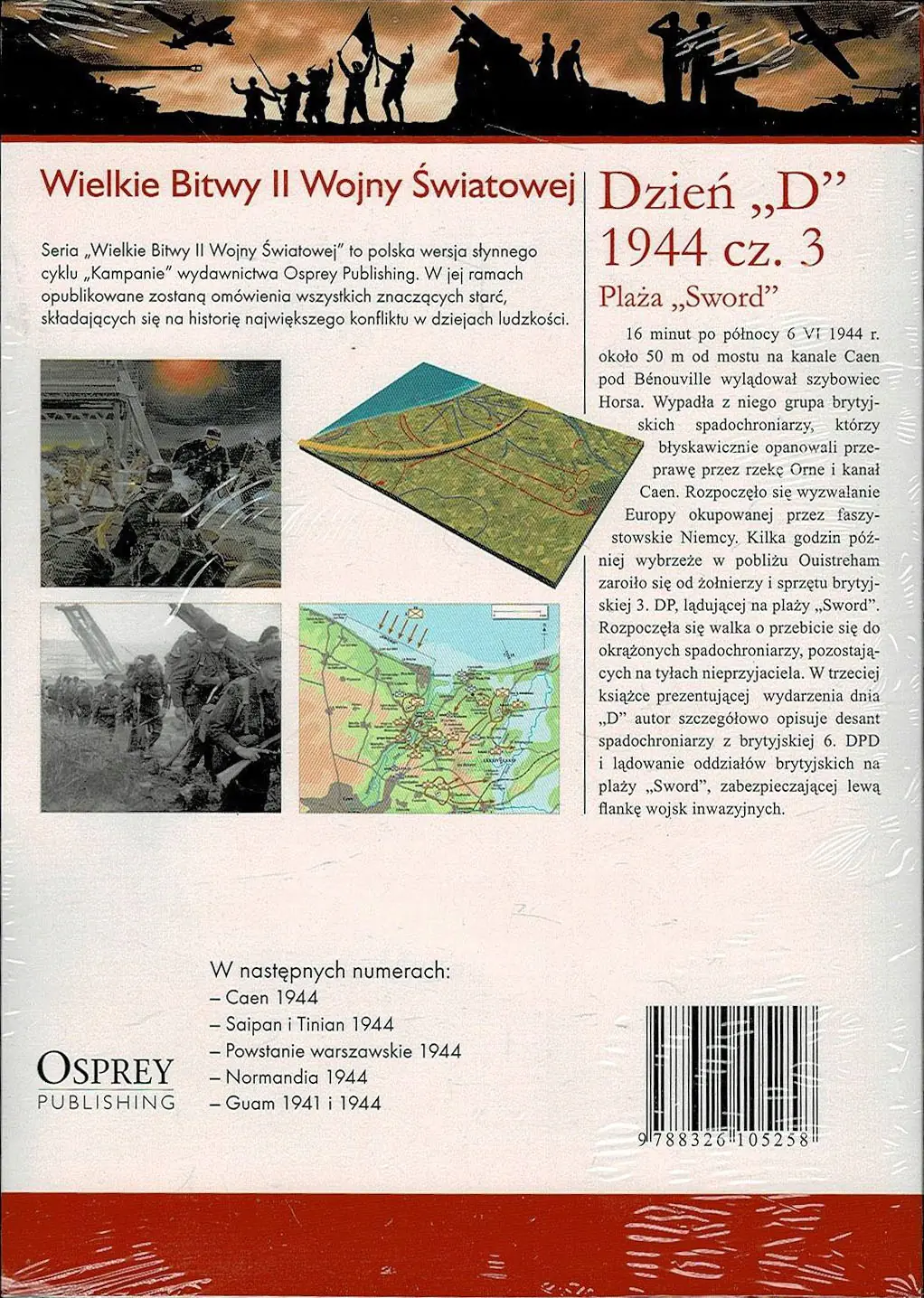 Książka - Wielkie bitwy...Dzień "D" 1944. cz.3 Plaża "Sword"