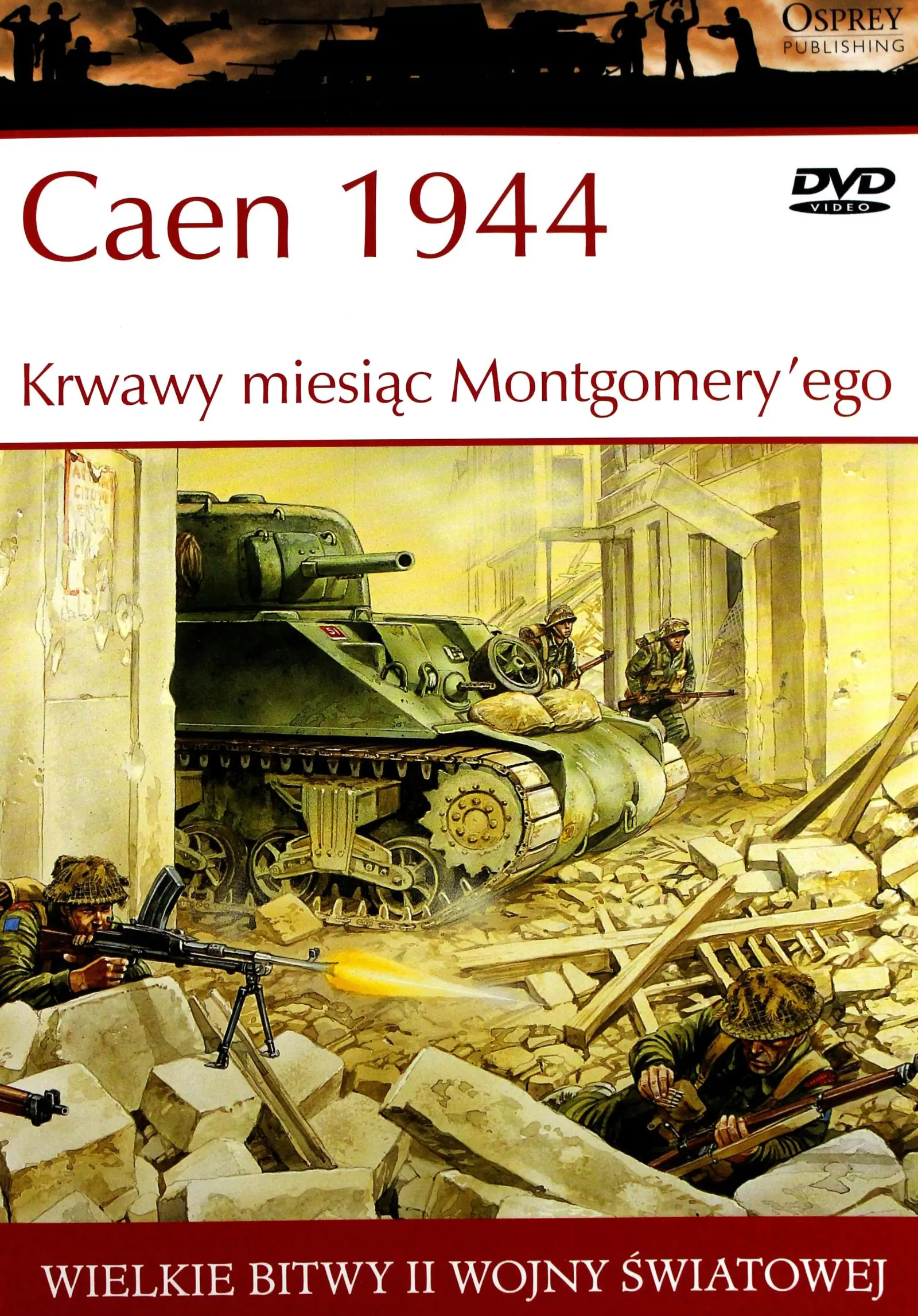 Książka - Wielkie bitwy... Caen 1944. Krwawy miesiąc...