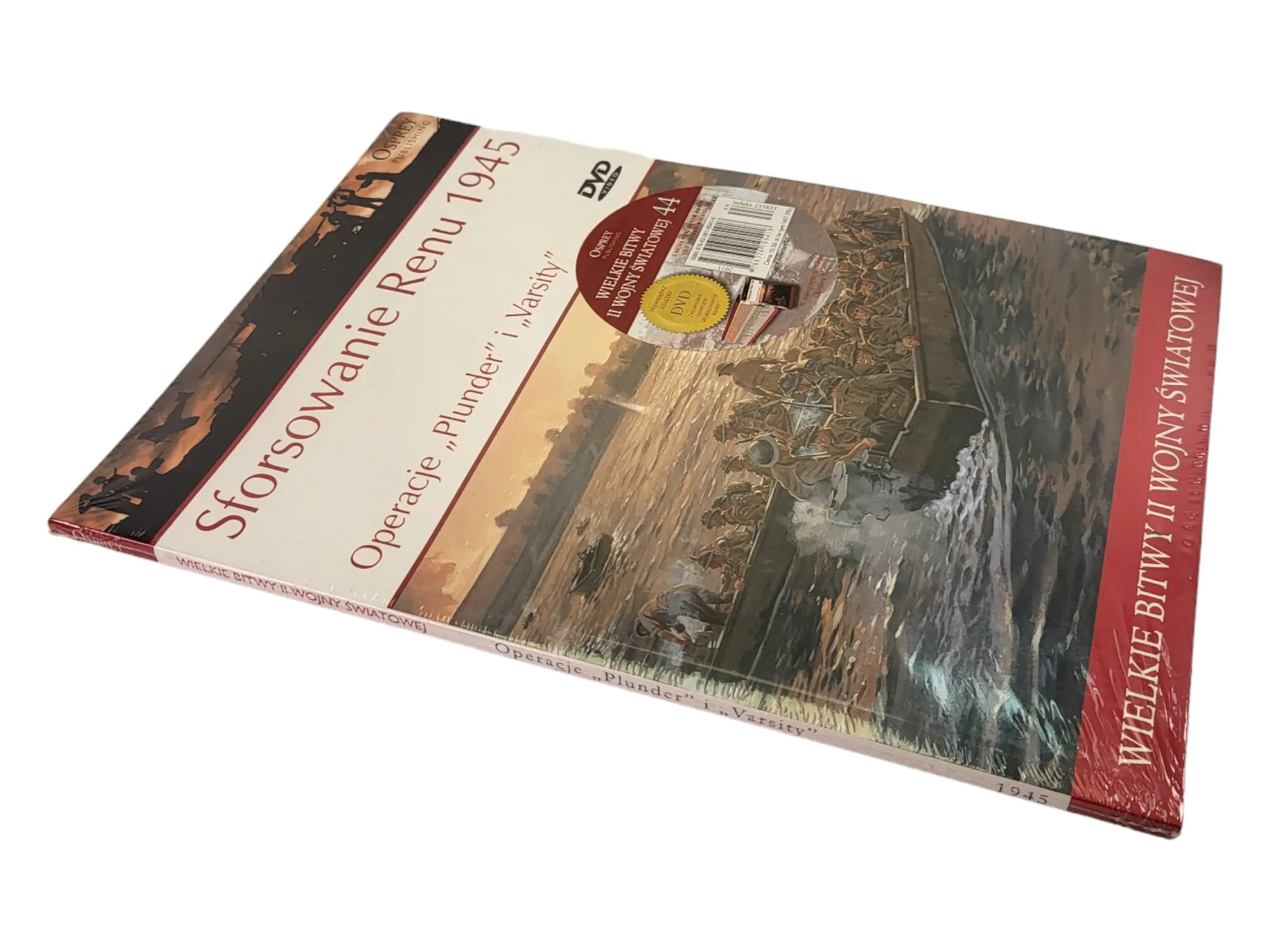 Książka - Wielkie bitwy II wojny światowej. Iwo-jima 1945. Gwiażdzisty sztandar na Suribachi + DVD