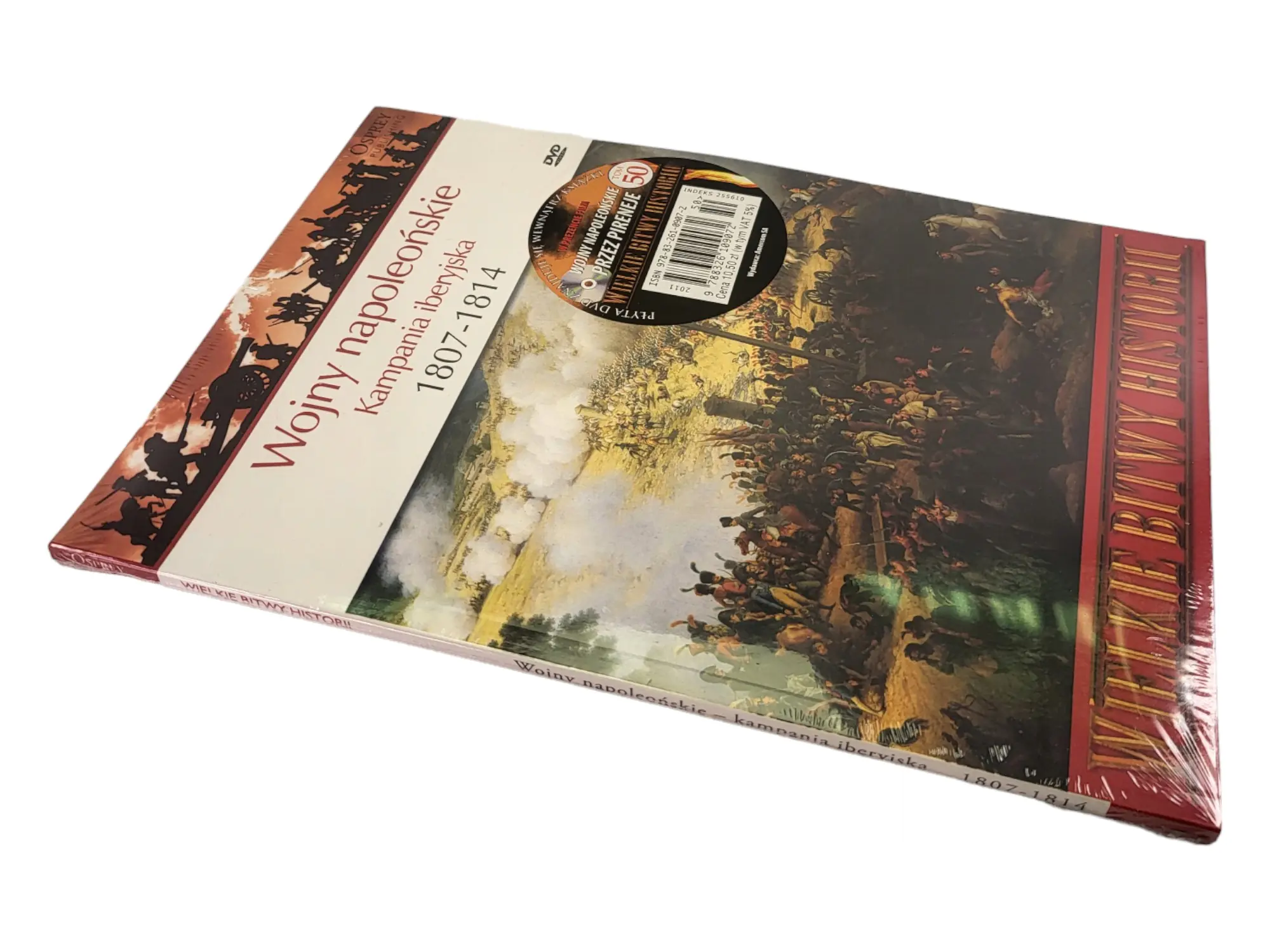 Książka - Wielkie Bitwy Historii. Wojny napoleońskie. Kampania iberyjska 1807-1814 + DVD
