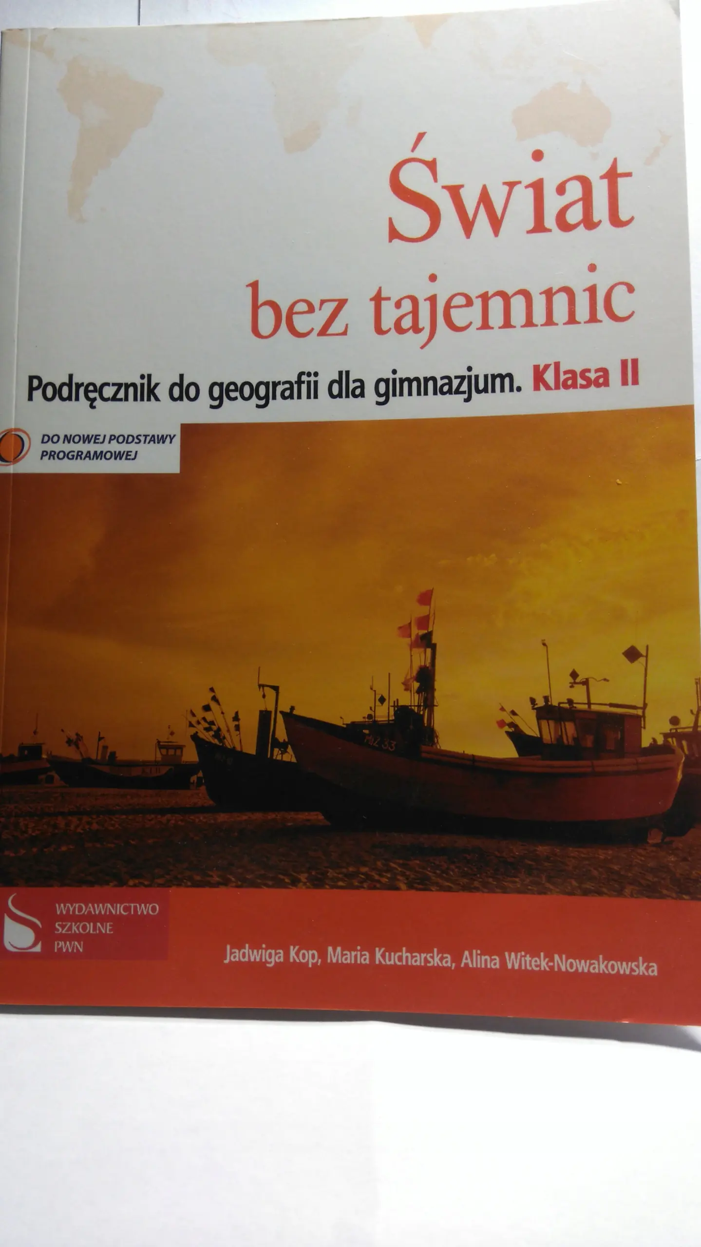 Książka - Geografia 2 GIM Świat bez tajemnic podręcznik