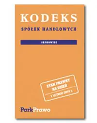 Książka - Kodeks spółek handlowych