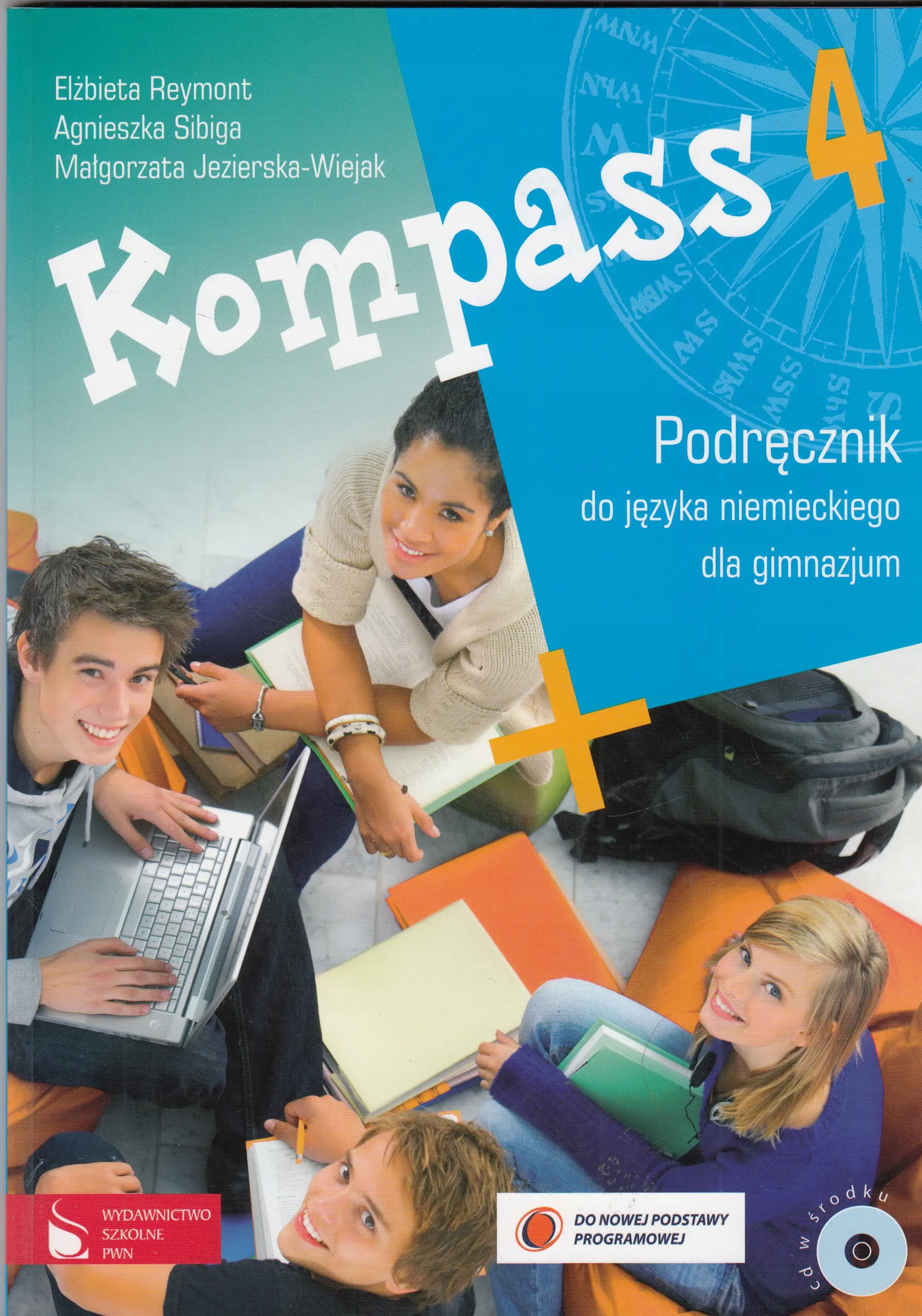 Książka - Kompass 4 Podręcznik +CD