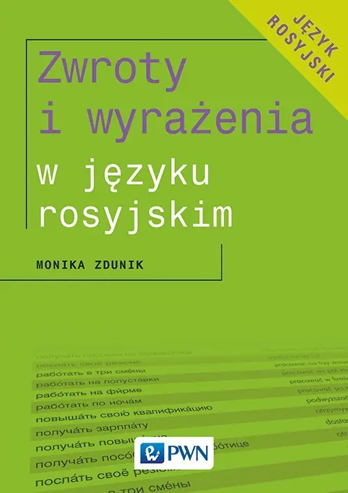Książka - Zwroty i wyrażenia w języku rosyjskim