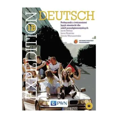 Książka - Expedition Deutsch 1B KB+AB (+CD) w.2012 PWN