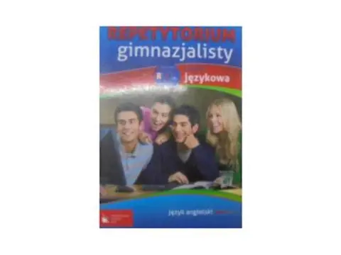 Książka - Repetytorium gimnazjalisty. Część językowa. Język angielski   CD