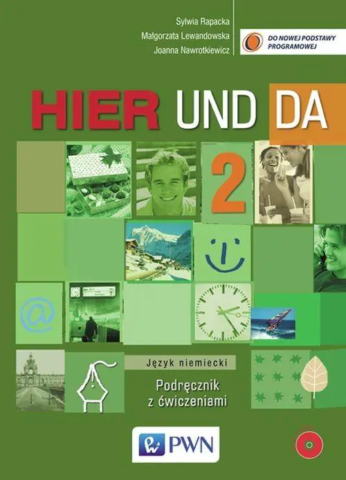 Książka - Hier Und Da 2 KB+AB (CD GRATIS) w.2012 PWN