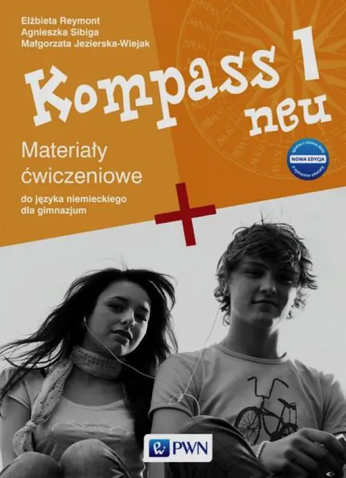 Książka - Kompass 1 neu Nowa edycja Materiały ćwiczeniowe