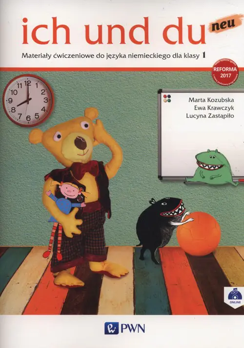 Książka - Ich und du neu. Język niemiecki. Materiały ćwiczeniowe. Klasa 1