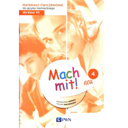 Książka - Mach mit! Neu 4. Materiały ćwiczeniowe do języka niemieckiego dla klasy 7