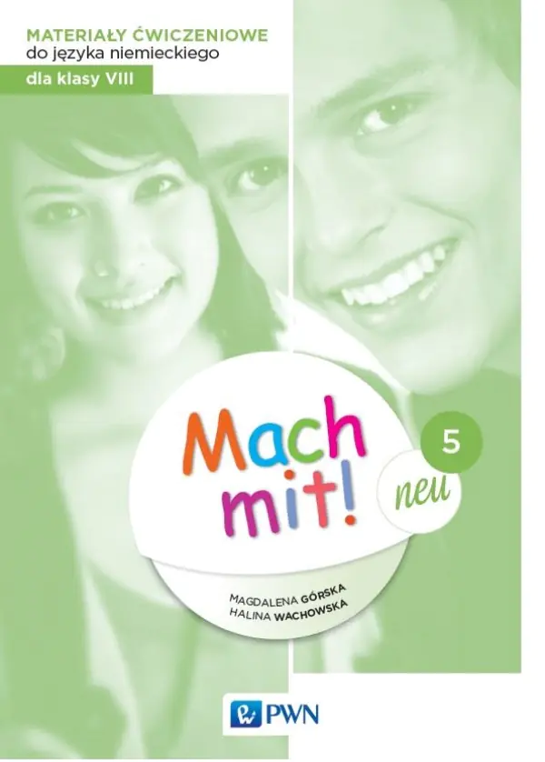Książka - Mach mit! neu 5. Materiały ćwiczeniowe. Język niemiecki. Klasa 8. Szkoła podstawowa