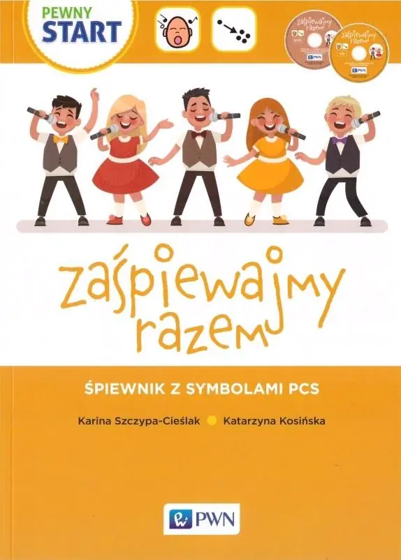 Książka - Zaśpiewajmy razem. Śpiewnik z symbolami PCS