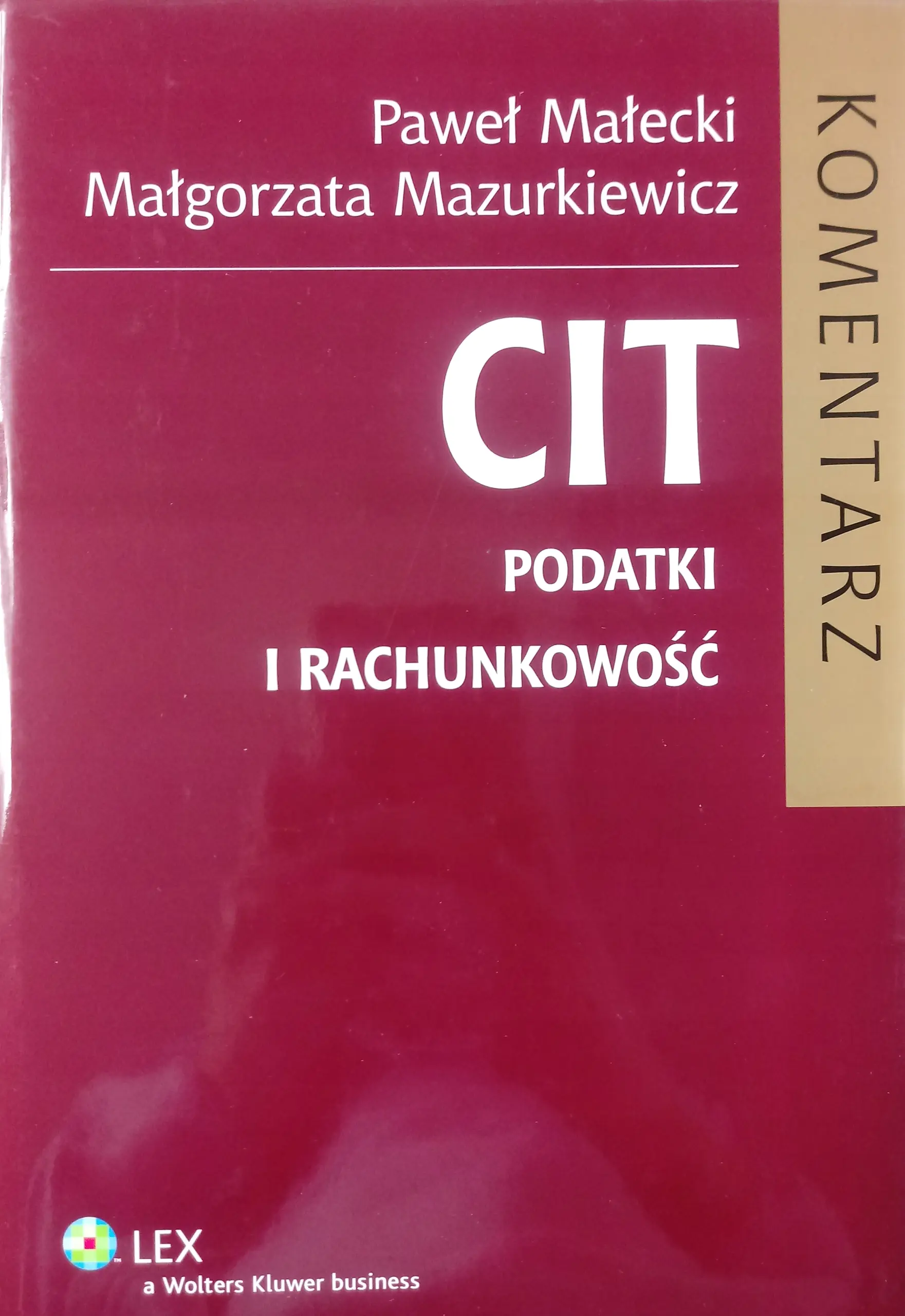 Książka - CIT Podatki i rachunkowość