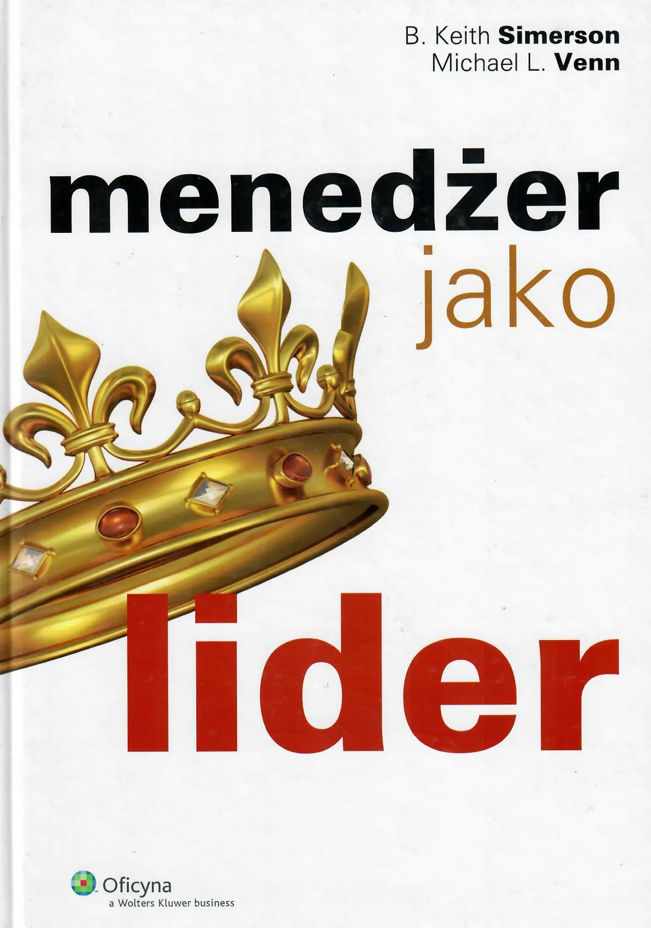 Książka - Menedżer jako lider