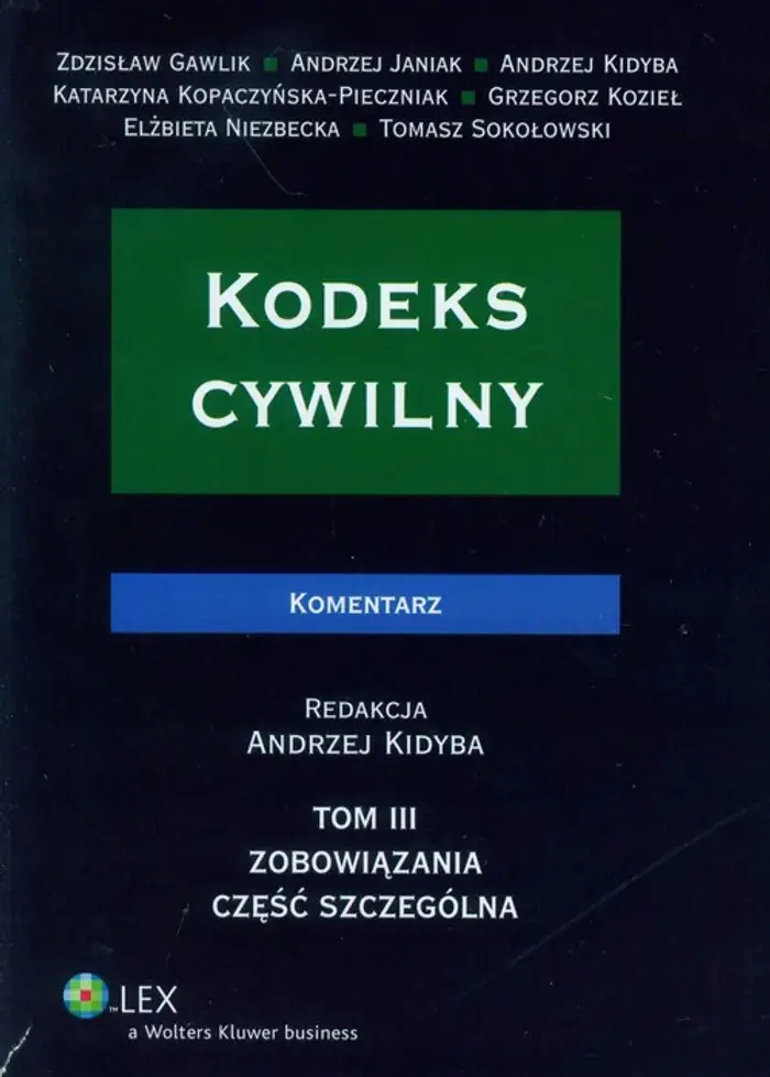 Książka - Kodeks cywilny Komentarz t.3