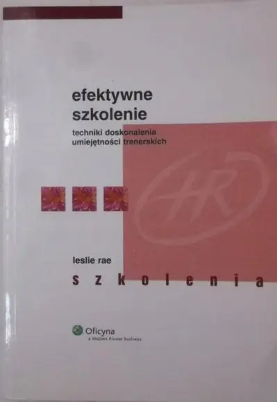 Książka - Efektywne szkolenie