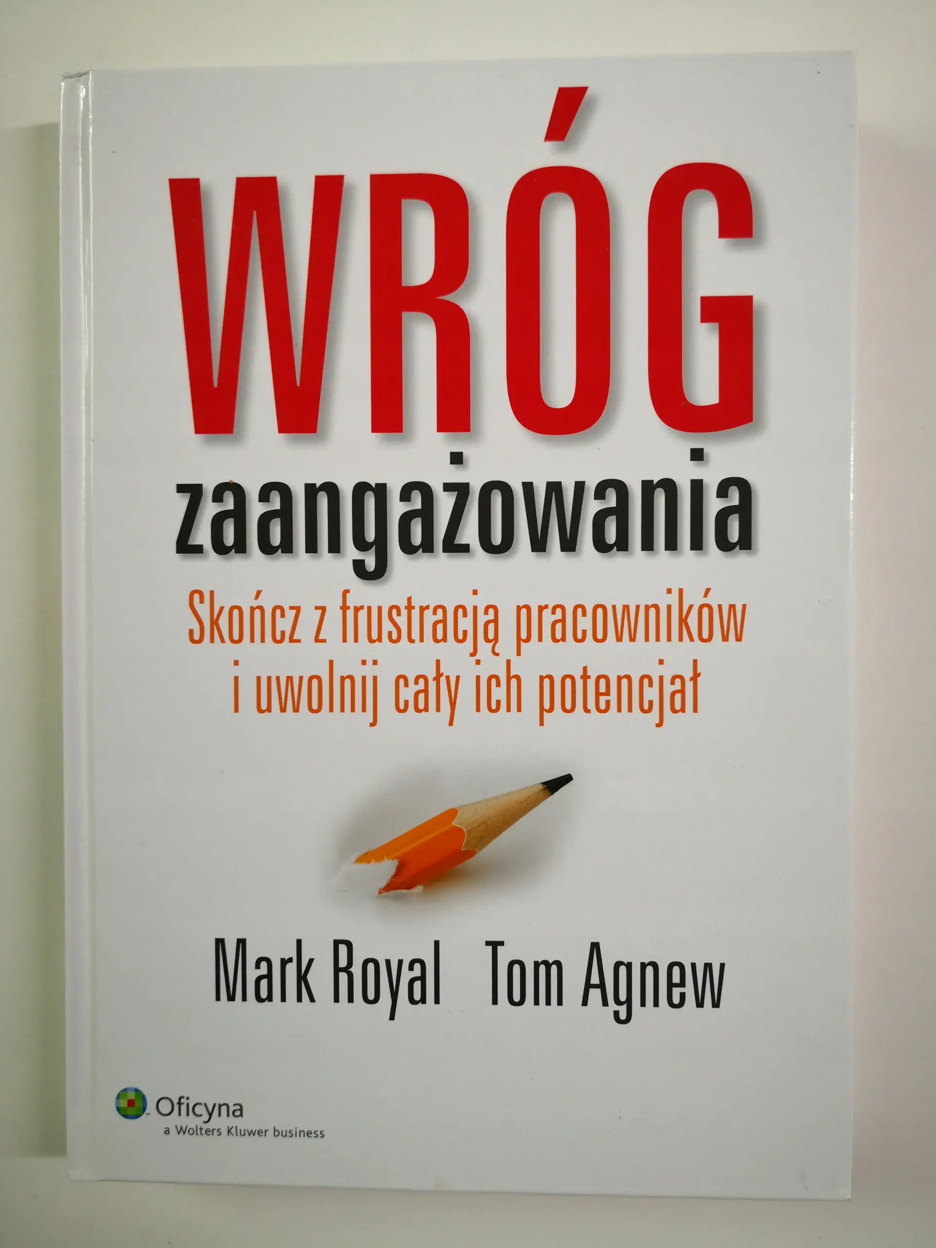 Książka - Wróg zaangażowania