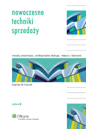 Książka - Nowoczesne techniki sprzedaży