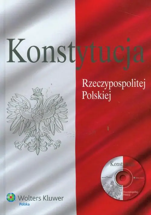 Książka - Konstytucja Rzeczpospolitej Polskiej + CD