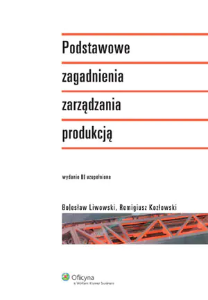 Książka - Podstawowe zagadnienia zarządzania produkcją