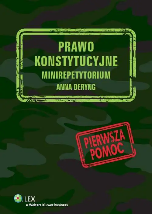 Książka - Prawo konstytucyjne. Minirepetytorium