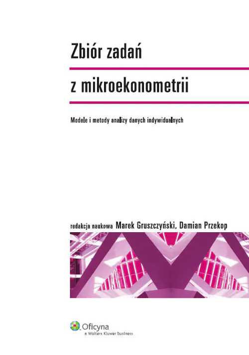 Książka - Zbiór zadań z mikroekonometrii