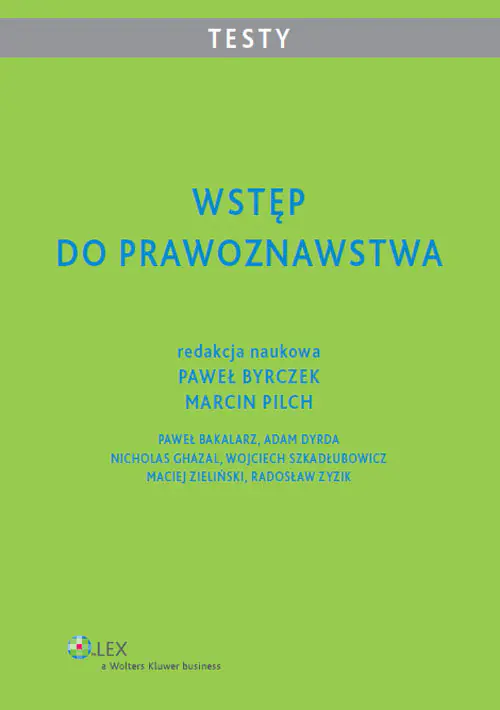 Książka - Wstęp do prawoznawstwa