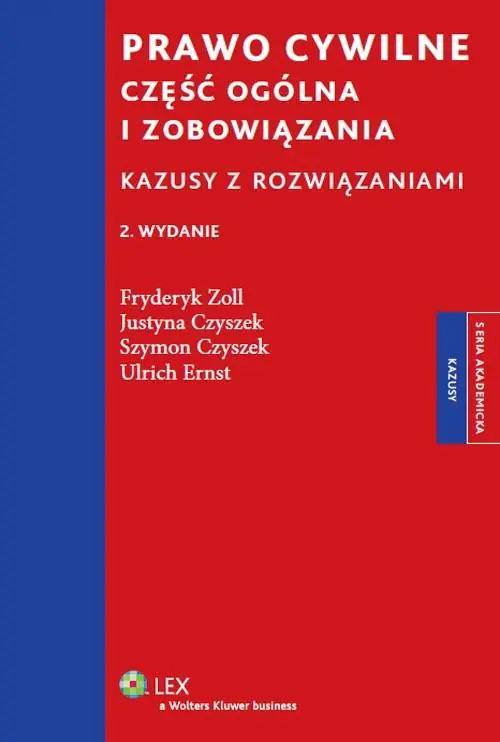 Książka - Prawo cywilne Część ogólna i zobowiązania Kazusy z rozwiązaniami