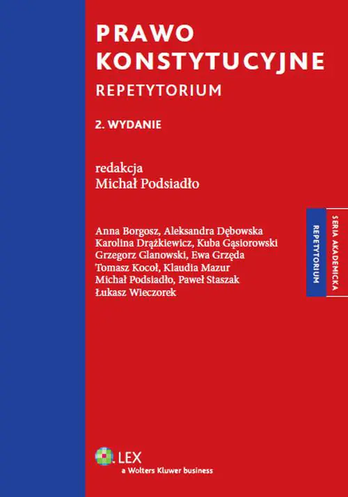 Książka - Prawo konstytucyjne Repetytorium