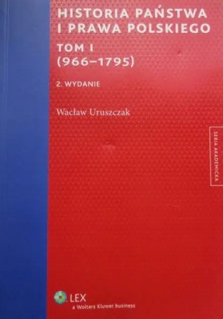 Książka - Historia państwa i prawa polskiego