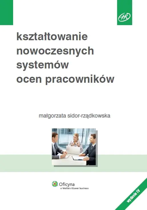Książka - Kształtowanie nowoczesnych systemów ocen pracowników
